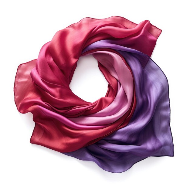 Foulard isolé IA générative