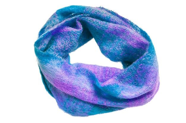 Foulard en mohair isolé