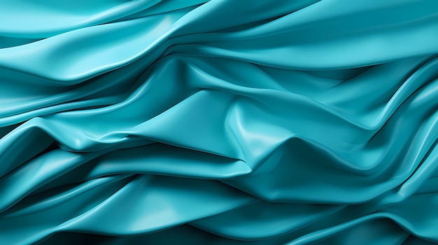 Photo un foulard de soie bleu avec un fond bleu