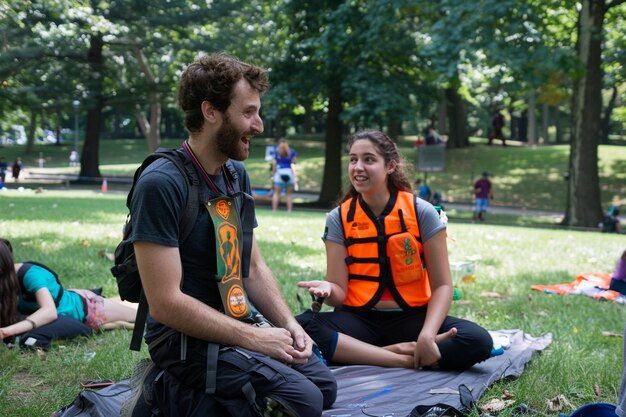 Fournir les premiers soins dans le parc