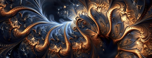 Fractal 3D mystique