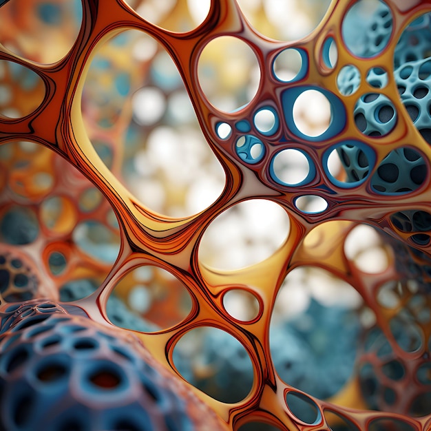 Photo fractal abstrait fond d'art fractal pour la conception créative décoration pour le papier peint