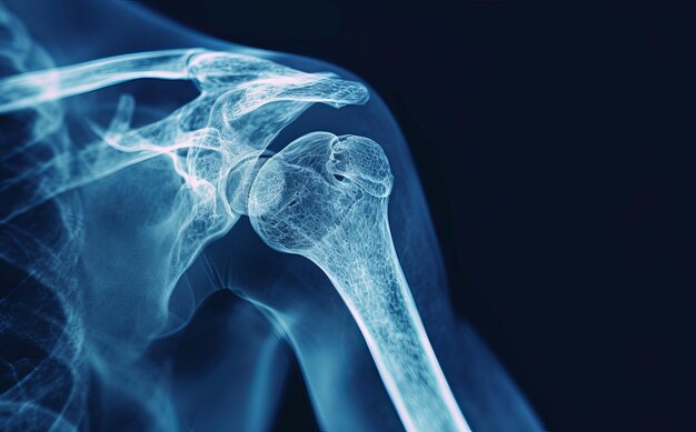 Fracture de l'épaule avec fracture de l'humérus proximal de l'articulation et la blessure associée