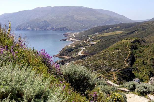 Le fragment Château de l'île de Skyros Grèce