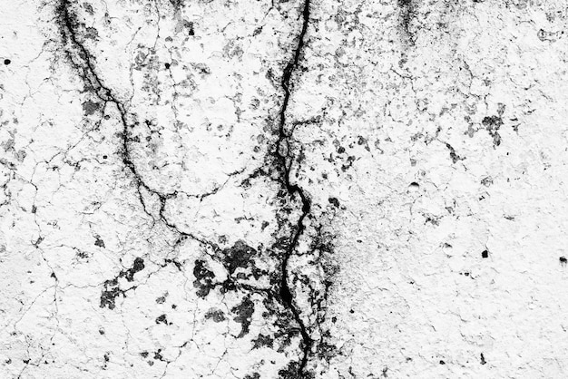 Fragment de mur avec des rayures et des fissures