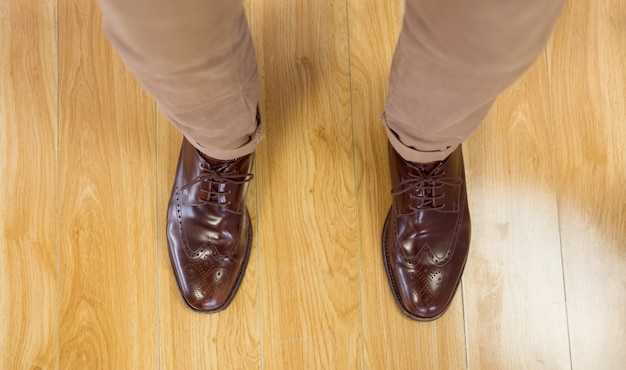 Photo frais généraux, de, mans, robe, chaussures