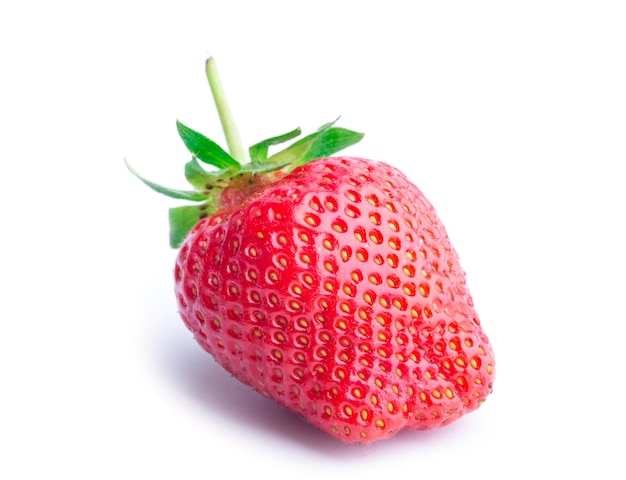 Fraise isolé sur blanc