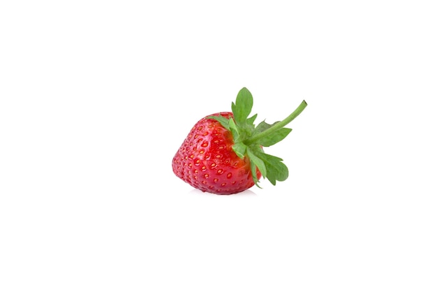 Fraise isolé sur fond blanc