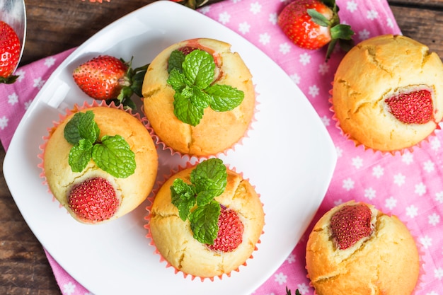 Fraise Muffin