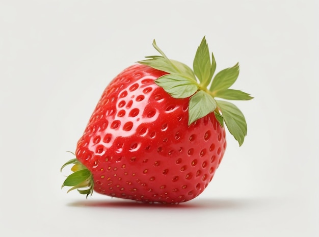 une fraise mûre générative Ai