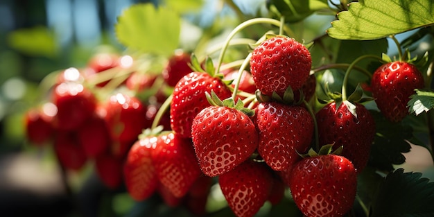 Fraises sur arbre