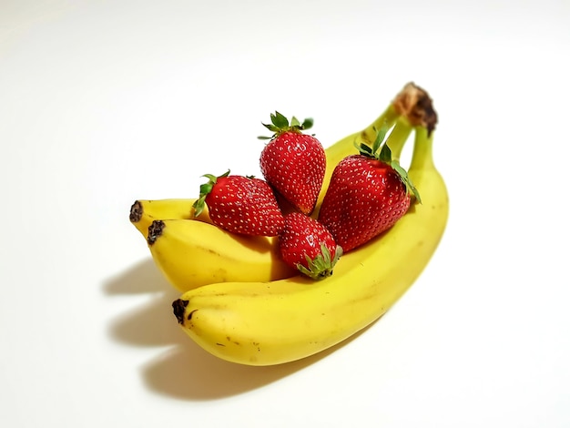 Fraises et bananes