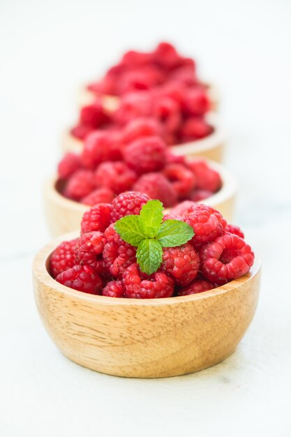 Framboises rouges