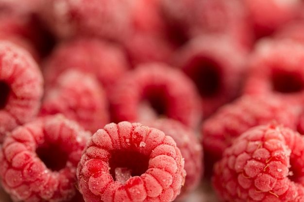 Framboises surgelées