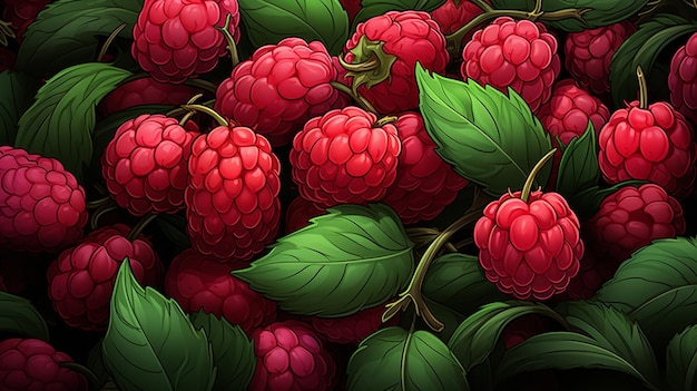 Les framboises