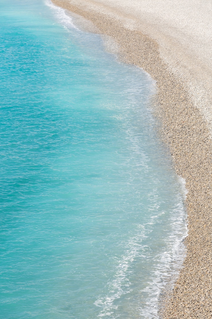 Photo france belle plage méditerranéenne