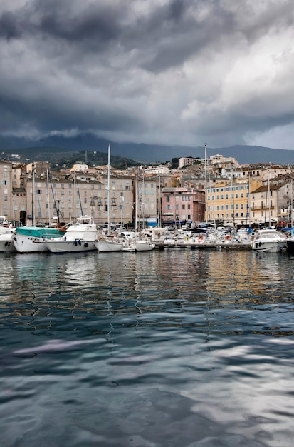 France Corse Bastia vue sur le port et la ville