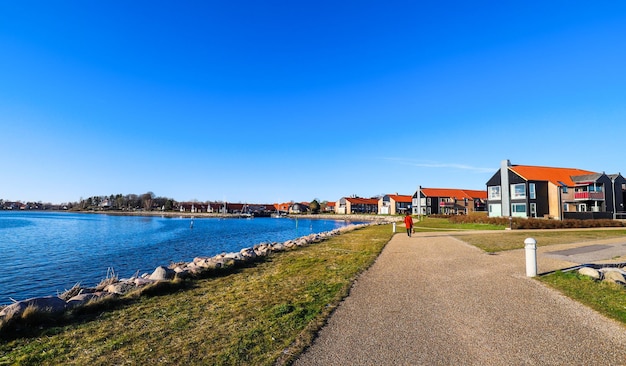 Frederikssund et fjord de Roskilde au Danemark