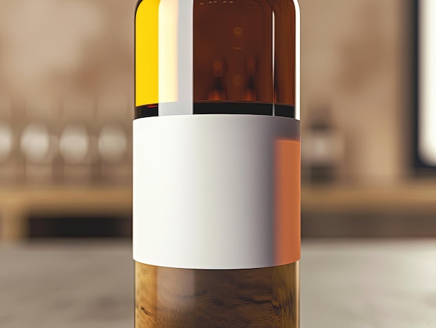 Photo free phot wine bottle mockup wine bottle mockup