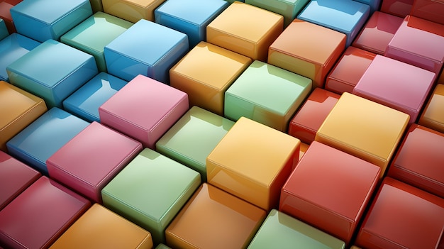 free_photo_3d_modern_background_with_rainbow_colored