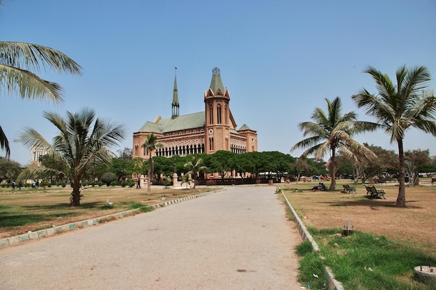 Frere Hall vintage palace à Karachi au Pakistan