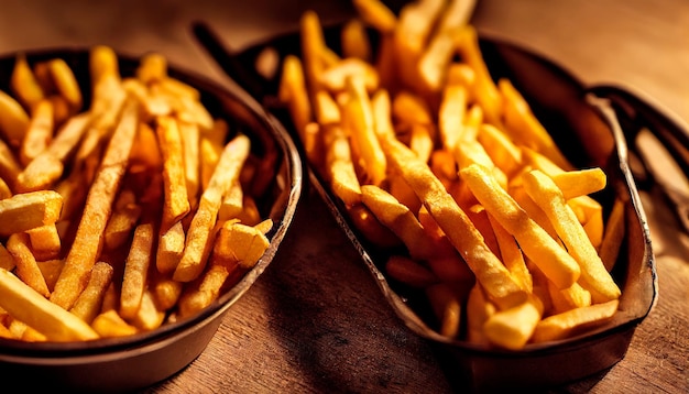 Frites ou croustilles ai généré