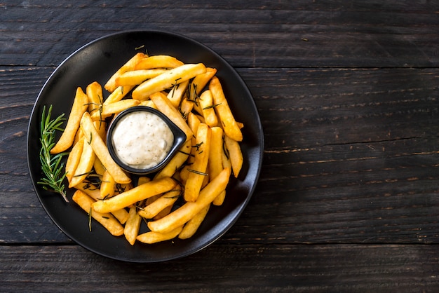 frites avec sauce