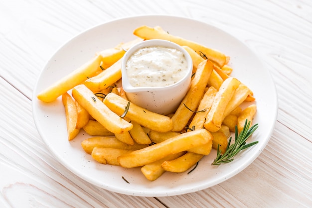 frites avec sauce