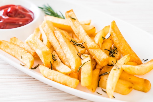 frites avec sauce