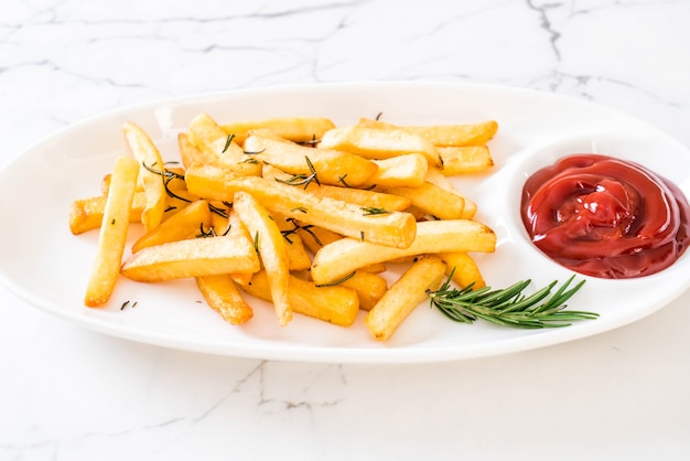 frites avec sauce