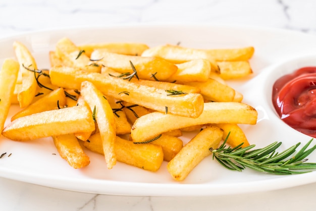 frites avec sauce