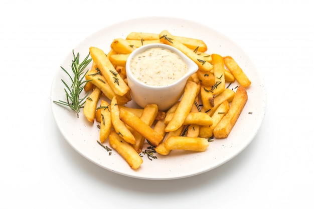 frites avec sauce