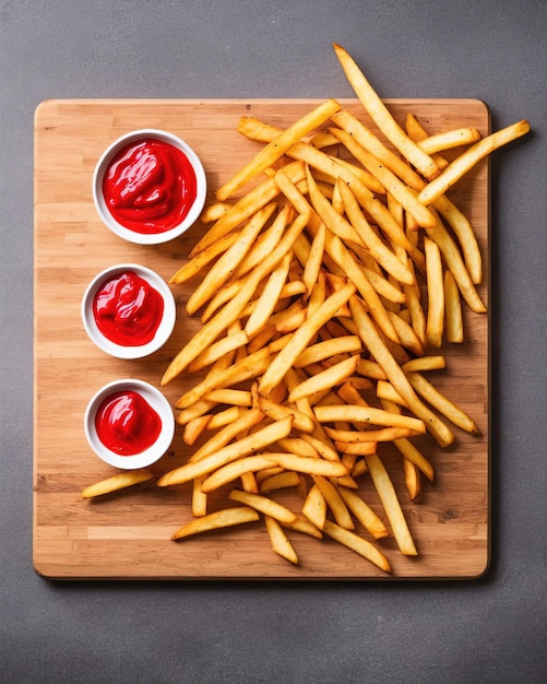 Frites savoureuses