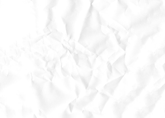 Froissé papier blanc texture