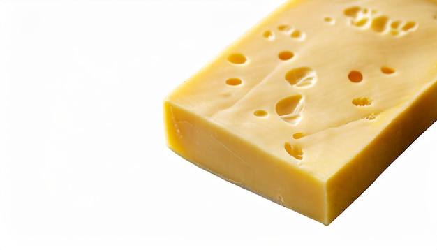 fromage d'Appenzeller isolé sur fond blanc