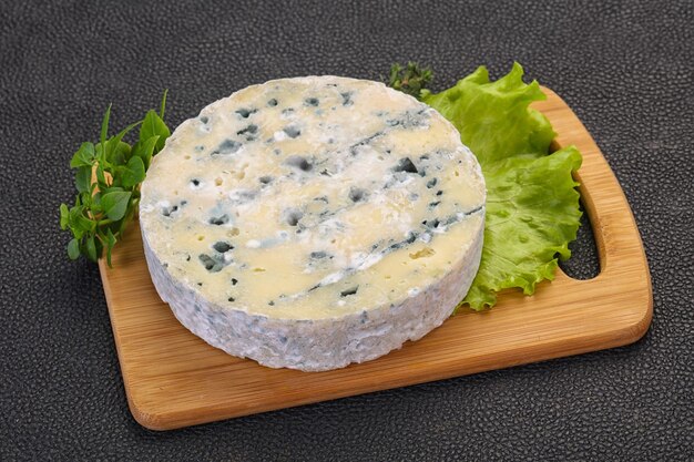 Fromage bleu rond