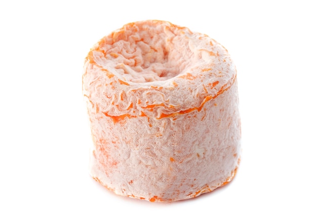 Fromage fermier Langre sur blanc