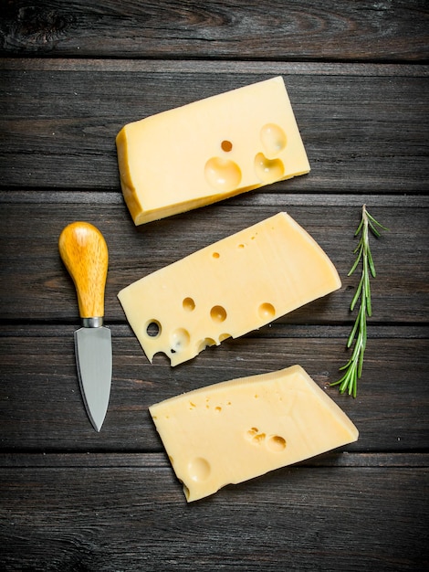Photo fromage frais au romarin