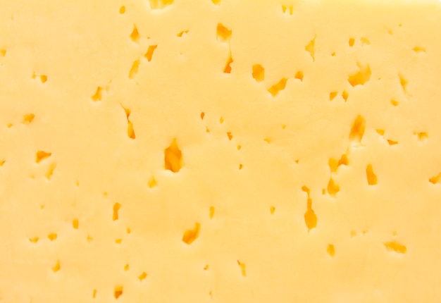 Fromage jaune se bouchent. Texture de fromage.