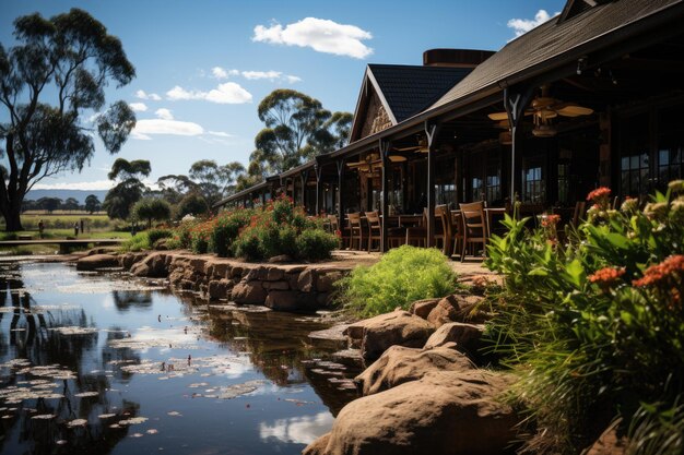 Photo fromage rustique à cessnock australie avec dégustations génératives ia