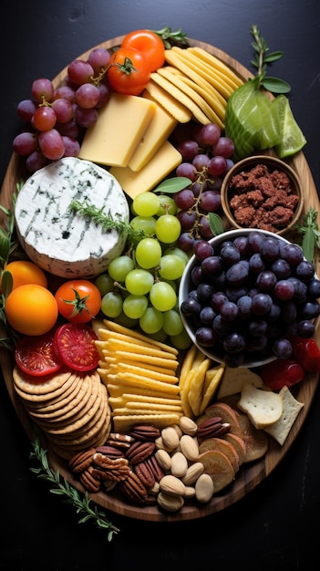 Le fromage végétalien est coloré, savoureux et sans produits laitiers.