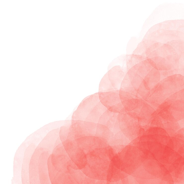 Photo frontière éclaboussée d'aquarelle rouge