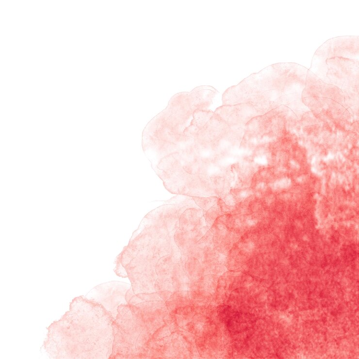 Photo frontière éclaboussée d'aquarelle rouge
