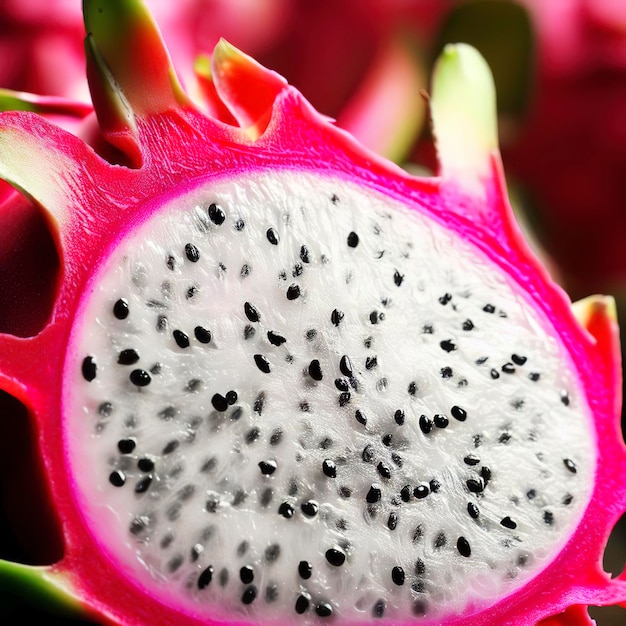 Fruit de dragon de Pitaya frais