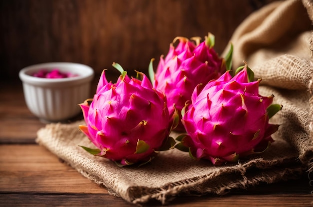 Le fruit du dragon, également connu sous le nom de pitaya ou pitahaya, est un fruit exotique cultivé à partir de plusieurs