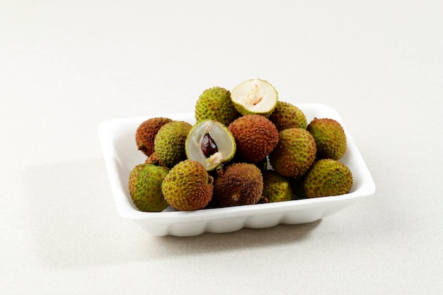 Fruit d'été vert litchi