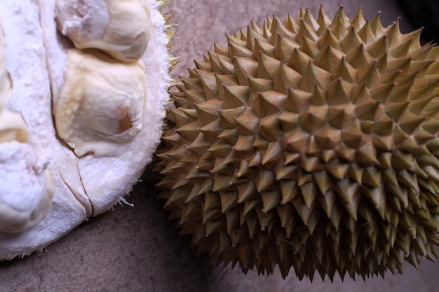 Le fruit tropical durian en Asie du Sud-Est est très populaire en Indonésie