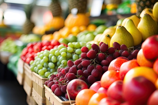 Fruits au marché