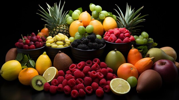 fruits et baies frais