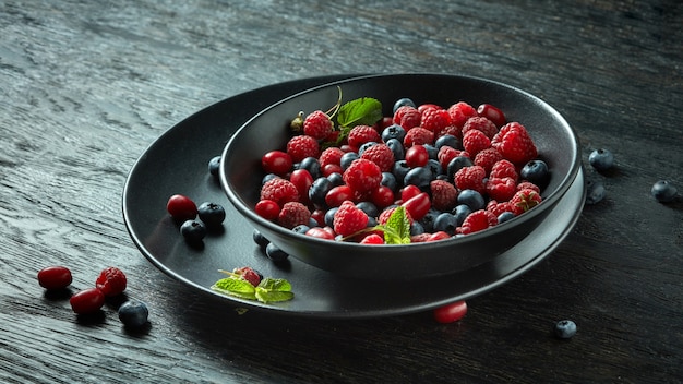 Fruits des bois mélangés